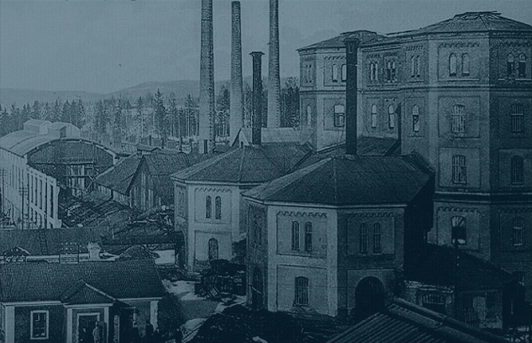 Uddeholm steel industry plant in 1878